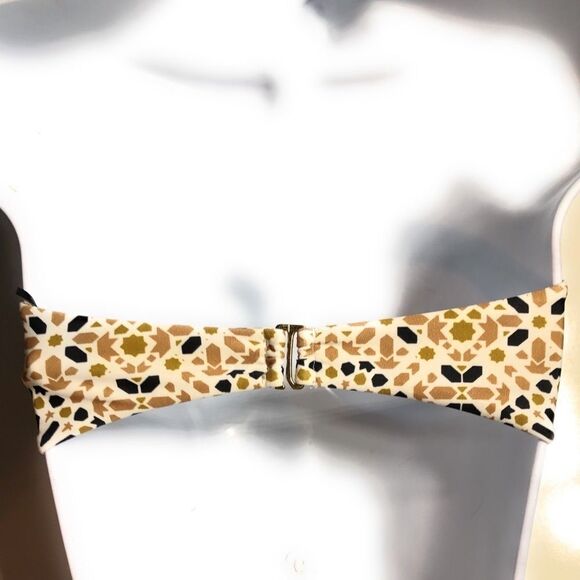 Beach Riot Stone Cold Fox Peony Bandeau nwt - Picture 6 of 8